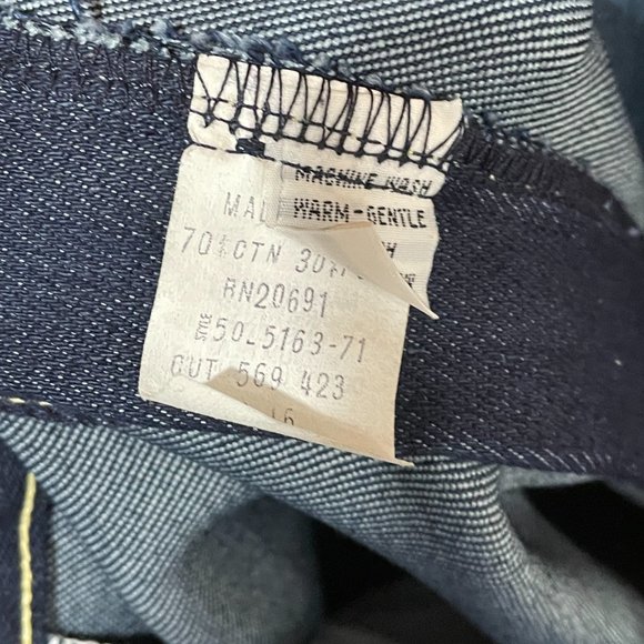 Vintage CAP FERRAT JEANS Women's 16 Stretch Denimotion Dark Blue Denim Jeans NWT - Picture 6 of 6